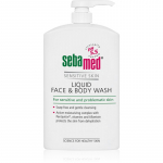 Sebamed Face & Body Wash Sensitive Skin &Otilde;rn puhastuspiim n&auml;ole ja kehale tundlikule nahale 1000 ml