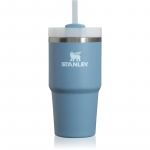 Stanley Quencher H2.O FlowState&trade; Tumbler k&otilde;rrega roostevabast terasest joogitops v&auml;ike Indigo 600 ml