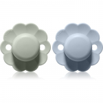 Suavinex Wonder SX Pro Physiological 0-6 m lutt Almost Aqua + Illusion Blue 2 tk