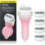 Wilkinson Sword Intuition 2in1 Ultra Moisture Razor Raseerija + varuotsik 5 tk