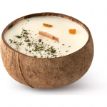 Tropicandle Lemon & Mint l&otilde;hnak&uuml;&uuml;nal puidust taht 350 ml