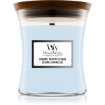 Woodwick Seaside Neroli l&otilde;hnak&uuml;&uuml;nal puidust taht 275 g