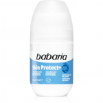 Babaria Deodorant Skin Protect+ Rulldeodorant antibakteriaalsete koostisainetega 50 ml