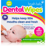 Brush Baby DentalWipes salvr&auml;tikud hammastele lastele 28 tk