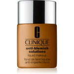 Clinique Anti-Blemish Solutions&trade; Liquid Makeup V&auml;ga hea katvusega jumestuskreem rasusele akne kalduvustega nahale varjund WN 114 Golden 30 ml