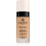 Collistar Impeccabile Long Wear Foundation Kauap&uuml;siv jumestuskreem SPF 15 4R Rosy Sand 30 ml