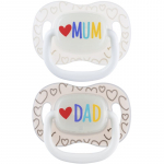 Canpol babies MUM&DAD lutt 0-6 m 2 tk
