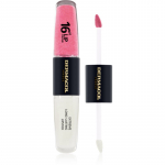 Dermacol 16H Lip Colour Kauap&uuml;siv huulepulk ja huulel&auml;ige varjund 15 Dazzling Diva 2x4 ml