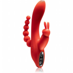 Dream Toys Red Revolution Hera kliitori stimulaatoriga vibraator 21 cm