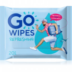 GoWipes Refreshing Wet Wipes V&auml;rskendavad niisked salvr&auml;tikud k&auml;tele 20 tk