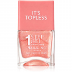 Nails Inc. It&rsquo;s Topless Geelk&uuml;&uuml;nelakk pikaajalise m&otilde;juga varjund Millie Peach Iridescent 14 ml