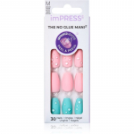 KISS imPRESS The No Glue Mani Medium Kunstk&uuml;&uuml;ned Dew Drop 30 tk