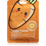Mad Beauty Veggie Friends Carrot Lehtmask kirgastava efektiga 25 ml