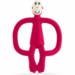 Matchstick Monkey Teething Toy and Gel Applicator n&auml;rimism&auml;nguasi kaks-&uuml;hes pintsliga Ruby 1 tk
