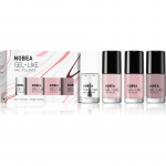 NOBEA Day-to-Day 4-Piece Gel-like Nail Polish set K&uuml;&uuml;nelakikomplekt Nude mood