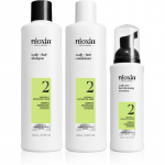 Nioxin System 2 Kinkekomplekt &otilde;henevatele juustele 3 tk