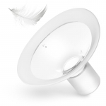 NENO Neno Breast Shield with Connector plastist rinnakaitse liitmikuga rinnapumba jaoks 24 mm 1 tk