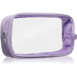 Notino Travel Collection Large Clear Organizer L&auml;bipaistev meigikott L Purple 1 tk