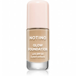 Notino Foundation Glow foundation with SPF 50 & plant extracts Valgustpeegeldav jumestuskreem SPF 50 02 Light Warm 30 ml