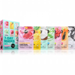 Organic Shop 7-Day Masks Set Glow Better Lehtmaskide komplekt