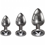 Playboy Toys Pleasure 3 Ways anaaltappide komplekt 3 tk