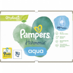 Pampers Harmonie Aqua Niisked salvr&auml;tikud lastele 9x48 tk