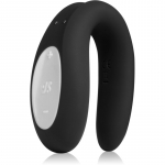 Satisfyer Double Joy paarivibraator Black 9 cm