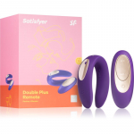 Satisfyer Double Plus Remote paarivibraator 9 cm