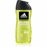 Adidas Pure Game Du&scaron;igeel n&auml;ole, kehale ja juustele kolm-&uuml;hes  Mle 250 ml