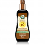 Australian Gold Spray Gel Sunscreen With Instant Bronzer Pihustatav p&auml;ikesekaitse p&auml;ikesepuudriga SPF 10 237 ml