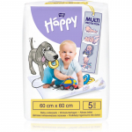 BELLA Baby Happy Baby Underpads &uuml;hekordsed vahetusmatid 60x60cm 5 tk