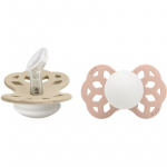 BIBS Infinity NIght Anatomical lutt Vanilla / Blush 2 tk