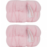 Brushworks Microfibre Wrist Wash Bands vee allavoolamise vastased randme&uuml;mbrised n&auml;o pesemiseks mikrokiududest 2 tk
