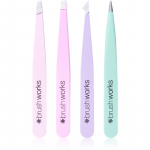 Brushworks Tweezer Set Pastel pintsettide komplekt