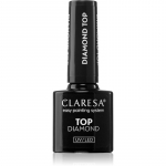 Claresa UV/LED Top Diamond No Wipe Efusioonivastane s&auml;ra ja kaitset pakkuv pealislakk 5 g