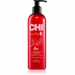 CHI Rose Hip Oil Shampoo &Scaron;ampoon v&auml;rvitud juustele 340 ml
