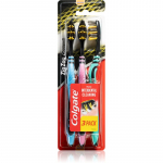 Colgate Zig Zag Charcoal Medium hambaharjad 3 tk