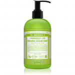 Dr. Bronner&rsquo;s Lemongrass & Lime Vedelseep kehale ja juustele 355 ml
