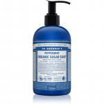 Dr. Bronner&rsquo;s Peppermint Vedelseep kehale ja juustele 355 ml