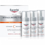 Eucerin Hyaluron-Filler Vitamin C Booster Kirgastav kortsudevastane seerum C-vitamiiniga 3x8 ml