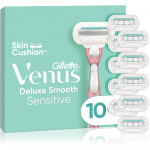 Gillette Venus Deluxe Smooth Sensitive Asendusterad 10 tk
