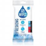 GoWipes Refreshing Niisked puhastusr&auml;tikud k&auml;tele 15 tk