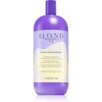 Inebrya BLONDesse No-Yellow Shampoo Messingitoone neutraliseeriv &scaron;ampoon blondidele ja hallidele juustele 1000 ml