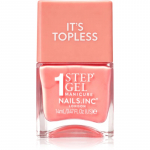 Nails Inc. It&rsquo;s Topless Geelk&uuml;&uuml;nelakk pikaajalise m&otilde;juga varjund Paloma Peach Creme 14 ml