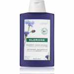Klorane Cornflower Organic &Scaron;ampoon kollaste toonide neutraliseerimiseks 200 ml