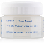 Korres Greek Yoghurt Probiotic Quench Sleeping Facial Toitev &ouml;&ouml;kreem probiootikumidega 40 ml