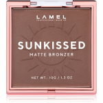 LAMEL BASIC Sunkissed P&auml;ikesepuuder mati efektiga 10 g