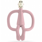 Matchstick Monkey Teething Toy and Gel Applicator n&auml;rimism&auml;nguasi kaks-&uuml;hes pintsliga Dusty Pink 1 tk