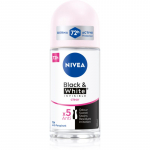 Nivea Invisible Black & White Clear Rulldeodorant-antiperspirant  Wle 50 ml