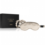 Notino Silk Collection Sleeping mask & Scrunchies Set Kinkekomplekt varjund Cream